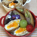 しゃべちゃん's cooksnap of when they made 巾着たまごと結びしらたきの煮物.