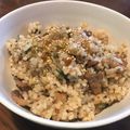 くまとやぎ's cooksnap of when they made さっぱり♬♪サンマ蒲焼き&梅干し混ぜご飯.