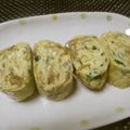 ジョングレ's cooksnap of when they made 簡単！美味しい♡なめ茸と小葱の玉子焼き.