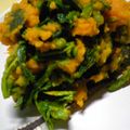 kazwry's cooksnap of when they made 鉄分たっぷり☆甘～い♪かぼちゃサラダ.