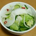 max4995's cooksnap of when they made 白菜大根きゅうりみょうがの簡単塩漬け.