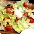 ぽむぽむさんゴハン's cooksnap of when they made カリカリベーコンの温玉レタスサラダ.