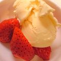 sonop's cooksnap of when they made 手軽に✿苺アイス✿.