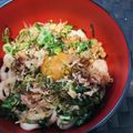 ちむまるっ's cooksnap of when they made ラー油が美味しい！納豆たまご冷うどん♡.