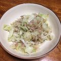 かよばぁ's cooksnap of when they made レンジで簡単✨子供も大好き♡無限キャベツ.