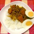 マーシ☆'s cooksnap of when they made かぼちゃの簡単キーマカレー♪♪.