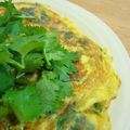 つくしぐみ's cooksnap of when they made 切り干し大根とコリアンダーの卵焼き.