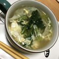 Rinko6's cooksnap of when they made 餃子とニラの中華風スープ.