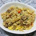 ぽてママ☆'s cooksnap of when they made ガッツリ！豚の生姜焼きチャーハン.
