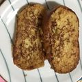 id405565's cooksnap of when they made フレンチトースト簡単おいしい.