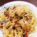 みまりん's cooksnap of when they made 秋刀魚とドライトマト☆パスタ.
