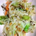 たぬとん's cooksnap of when they made キャベツの梅肉炒め♪簡単.