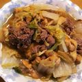 ひととせ305's cooksnap of when they made ✿牛肉と白菜の炊いたん✿.