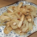 きらり流れ星's cooksnap of when they made キノコとちくわのだしポン炒め.