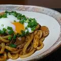 ダイナマイト漆黒's cooksnap of when they made これぞイケメン　温玉のっけプルコギうどん.