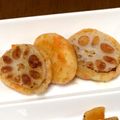 ＊＊天然水＊＊'s cooksnap of when they made サクモチ☆蓮根のじゃがチーズはさみ焼き★.