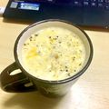 クックZIKAQ3☆'s cooksnap of when they made レンジで簡単！マグカップベーコン卵スープ.