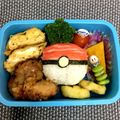 みきみっきー0530's cooksnap of when they made キャラ弁★ポケモンボール.