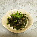 龍青空ママ's cooksnap of when they made わかめとひじきの梅胡麻和え.