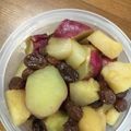 塩むすび好き's cooksnap of when they made 炊飯器で離乳食☆おさつりんごのレーズン煮.