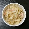 ＊ぽちゃぼー＊'s cooksnap of when they made 簡単！モヤシと春キャベツの中華サラダ.
