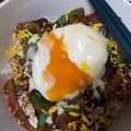 ダッフィ～'s cooksnap of when they made はまち漬け丼.