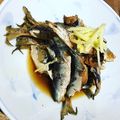 ニコニコよっぴ's cooksnap of when they made 骨ごとパクっ♪圧力鍋で作るイワシの梅酢煮.