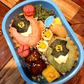 ぱまと's cooksnap of when they made パトレンジャー♡パトレン２号♡キャラ弁.
