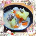 さっちゃーーーん's cooksnap of when they made 我が家の石狩汁（豚汁の鮭バージョン♪）.