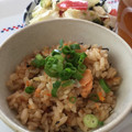 リラシャン's cooksnap of when they made 鮭とさつま芋の炊き込みご飯.
