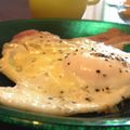 綾タン's cooksnap of when they made ベーコンたまごっチー.