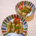 pitachan1's cooksnap of when they made 大根の豚肉巻き焼き♪.