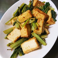 ma04tsu's cooksnap of when they made 簡単♥♡厚揚げと小松菜のおかか生姜炒め.
