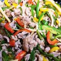 macha☆mama's cooksnap of when they made 簡単♫節約♫チンジャオロース.
