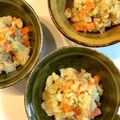 ちょこふみ's cooksnap of when they made レンジで簡単！たぬき味噌のポテトサラダ.
