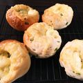 jajao1227's cooksnap of when they made 枝豆とチーズのベーグル.