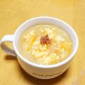ドルフィンサーモン's cooksnap of when they made 梅とレタスが入ったふんわり卵の春雨スープ.