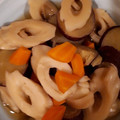 冬ひまわり's cooksnap of when they made さつまいもとちくわぶの煮物.
