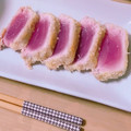 aya☺︎'s cooksnap of when they made 簡単！まぐろのレアカツ♡.