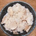 kototuru's cooksnap of when they made 松茸ご飯 （☆高級☆混ぜご飯）.