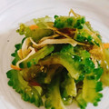 るっくｻﾝ。's cooksnap of when they made ゴーヤと塩昆布の和えもの☆.