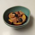えみにゃん♪'s cooksnap of when they made レンジで薩摩芋とリンゴとレーズンの重ね煮.