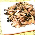 つつくみ's cooksnap of when they made 簡単♡きのことベーコンのガーリック炒め♪.