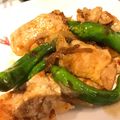 miho3miho3's cooksnap of when they made あと一品に！万願寺唐辛子と豚バラの炒め煮.