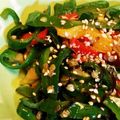 呉介nyao's cooksnap of when they made 塩昆布ピーマン.