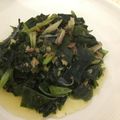 スキピオ's cooksnap of when they made わかめのアンチョビ炒め和え.