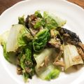 ☆ぴーなっつ☆'s cooksnap of when they made ズボラ飯副菜☆白菜としいたけの簡単ツナ煮.