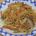 きらり流れ星's cooksnap of when they made 焼きそばに切り干し大根！.