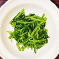ノンタン430's cooksnap of when they made ほうれん草のナムル★ストック料理.