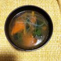 sio2ois's cooksnap of when they made 温まる＊春雨スープ.